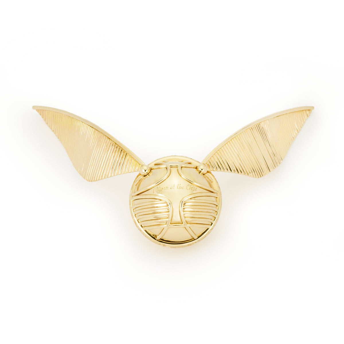 The Carat Shop Officiële Harry Potter sieraden Golden Snitch ketting, Goud Sterling zilver, Geen steen The Carat Shop Officiële Harry Potter sieraden Golden Snitch ketting, Goud Sterling zilver, Geen steen