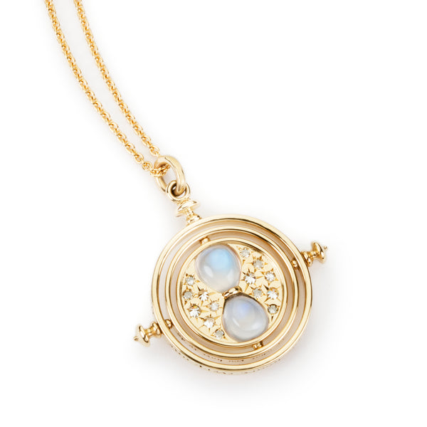 Time Turner Diamond and Moonstone Necklace – Freeman Jewellery Design