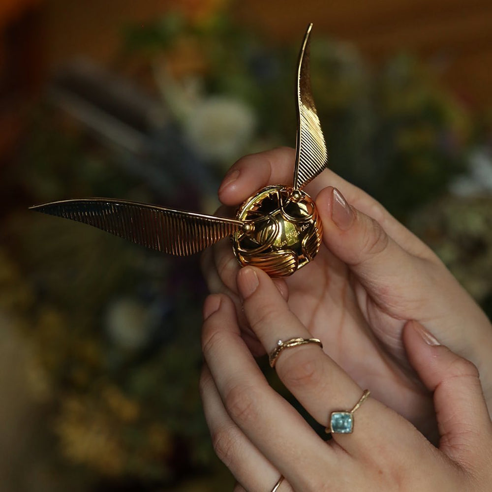 The Golden Snitch Ring Box – Freeman Jewellery Design
