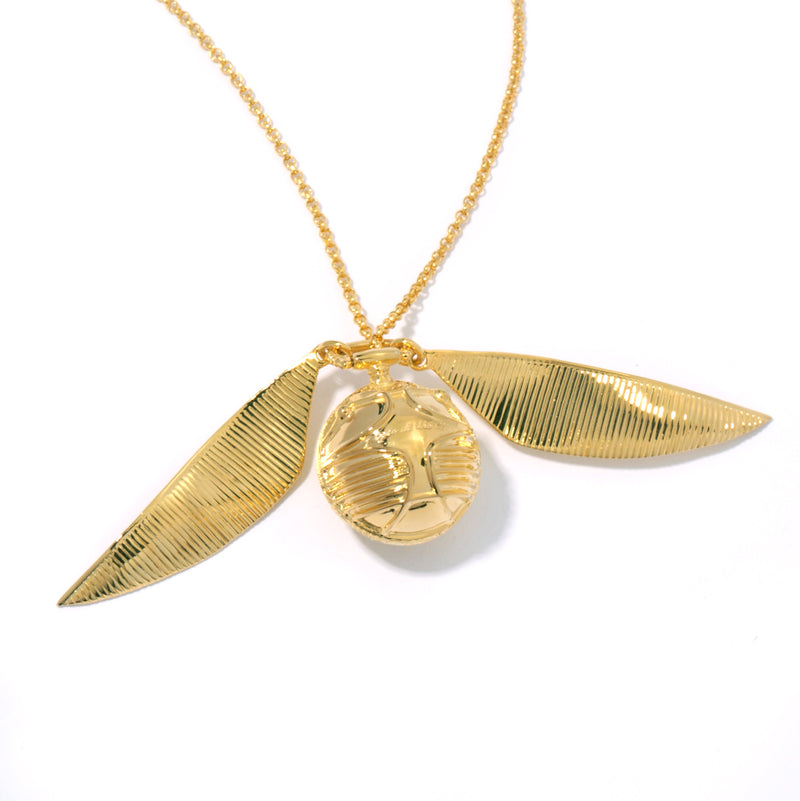 Made To Order: Locket Golden Snitch Necklace